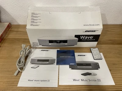 BOSE Wave CD Radio III 3 Music System AM/FM CD with Remote Excellent Condtion  - Image 1 of 4