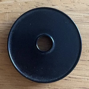 Vintage 45 RPM 7" Vinyl Record Adapter--Black Plastic - Picture 1 of 2