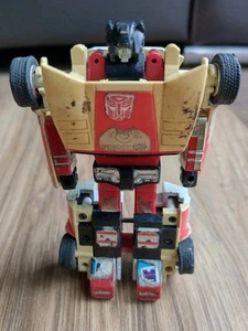 Transformers G1 Red Alert Autobot Toy Missing Parts Including Instructions - Picture 1 of 5