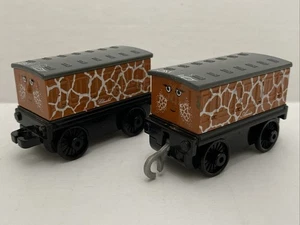 Thomas & Friends Clarabel  & Annie Safari Diecast Metal Train Push Pull Giraffe - Picture 1 of 21