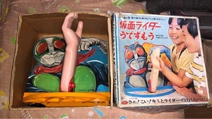 1970 Kamen Rider Wrestling Udesumou Super Rare Used Vintage Multicolor With Box - Bild 1 von 9