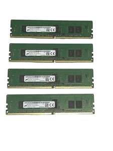 16GB Micron (4x4 GB) 2Rx4 PC4 2133P MTA9ASF51272PZ-2G1A ECC Reg Server RAM - Bild 1 von 2