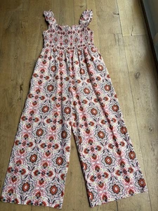 Boden Linen Jumpsuit Size 14 - Picture 1 of 6