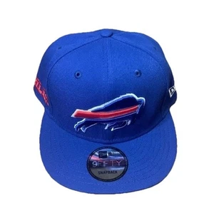 New Buffalo Bills Cap New Era 9Fifty Snapback Front NFL Team Logo Adjustable - Picture 1 of 9