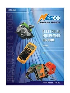 Electrical Equipment Testing Log Book Electric Wholesale Test - Picture 1 of 1