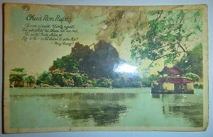 Postcard - 1960's Saigon - Non Nước Pagoda, Buddhist Temple - Ninh Binh, Vietnam - Picture 1 of 2