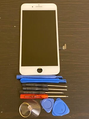 Original Genuine OEM iPhone 8 Plus White Replacement LCD Screen--"Grade AAA" - Image 1 of 4