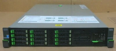 Fujitsu Primergy RX300 S8 2x 8C E5-2640v2 32GB Ram 12x 900GB HDD 12-Bay Server - Image 1 of 3