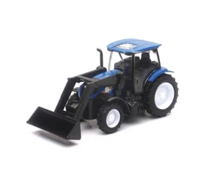 Neu Ray 5" New Holland T6 Farm Frontlader Druckguss NRY32123 - Bild 1 von 2