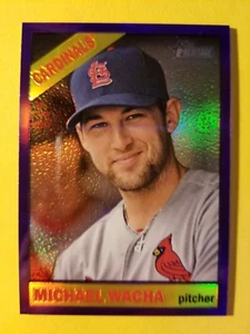 MICHAEL WACHA (SP) PURPLE REFRACTOR #THC-320 CARDINALS - 2015 TOPPS HERITAGE - Picture 1 of 3
