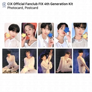 CIX FIX 4th Generation Official Fan Kit Photocard Postcard KPOP k-POP - Picture 1 of 37