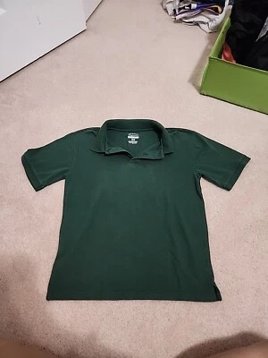 Зеленая рубашка-поло с воротником и коротким рукавом George Boys Forrest размер XL - Изображение 1 из 3