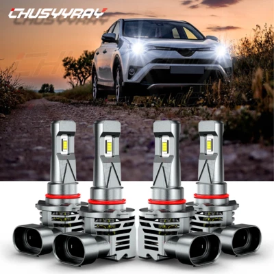 Combo de lâmpadas de feixe alto e baixo para Acura CL 1997 1998 1999 6000K farol LED - Imagem 1 de 4