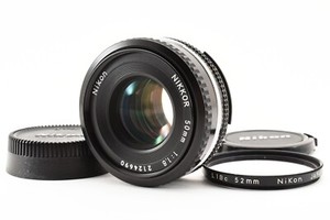 [Near Mint] Nikon Ai-S Nikkor 50mm f1.8 MF Pancake Lens from Japan #2104856