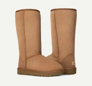 Auténtica Bota Mujer UGG Clásica Alta II 1016224 Color Castaño Gamuza Superior - Imagen 1 de 6