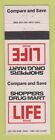 Matchbook Cover - Shoppers Drug Mart Life Brand