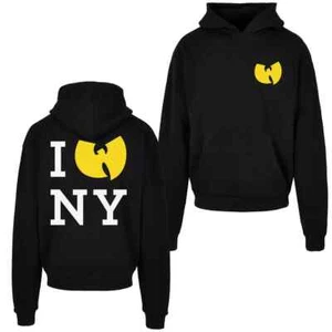 MisterTee Herren WU-Tang Hoody Kapuzenpullover Loves NY Heavy Oversize Baumwolle - Bild 1 von 3
