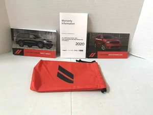 2020 DODGE DURANGO OWNERS MANUAL / USER GUIDE WITH STORAGE POUCH FREE SHIPPING - Picture 1 of 5