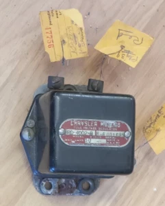 1937 1938 1939 Plymouth Voltage Regulator 6 Volt 30 Amp. - Picture 1 of 3