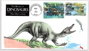 #3136B #3136E WORLD OF DINOSAURS STAMPS FIRST DAY OF ISSUE FDC - Picture 1 of 1