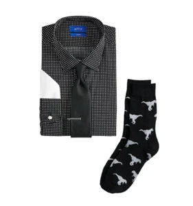 Men's Apt. 9 Slim-Fit Occasion Print 6-Piece Set, Size: XXL 18-18 1/2 - 36/37 p - Picture 1 of 1