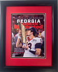 Georgia Bulldogs Sports Illustrated Cover  photo Framed w/ Stetson Bennet