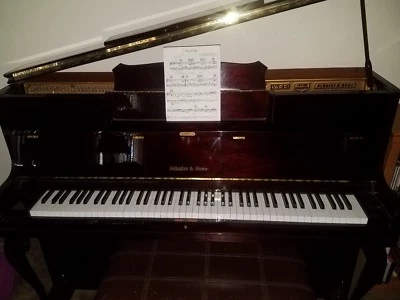 Schafer & Sons  VS44 Upright Piano - Image 1 of 4