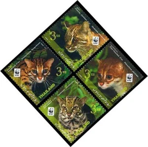 Thailand WWF Stamp 2011 Wild Animals 7th Series (Tigers) ST - Picture 1 of 1