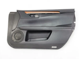 Lexus ES300h 13-16 Front Door Panel Trim Right/Passenger Black, 67610-33E60-A7 - Picture 1 of 12