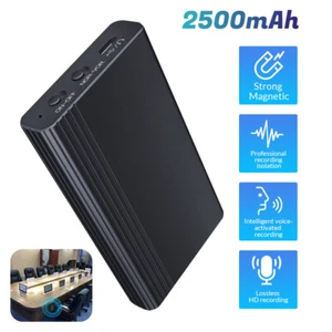 2500mAh Magnetic Voice Recorder Voice Activated Recorder Device for Lectures - Picture 1 of 13