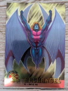 Vintage 1995 Fleer Ultra X-Men Chromium Marvel #1 Archangel X-Men - Picture 1 of 2