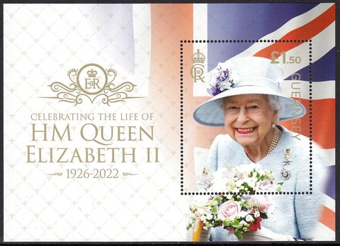 GUERNSEY 2023 QUEEN ELIZABETH II MEMORIAL CELEBRATING THE LIFE 1926-2022 ROYALTY Cover