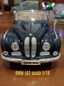 Maisto BMW 502 1955 scala 1/18 Custodia Protettiva No Scatola - Foto 1 di 5