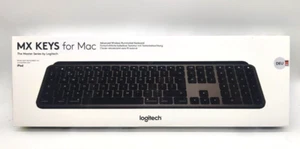 Logitech MX Keys for Mac Bluetooth Tastatur, Deutsch - Space Grau (920-009553) - Bild 1 von 5