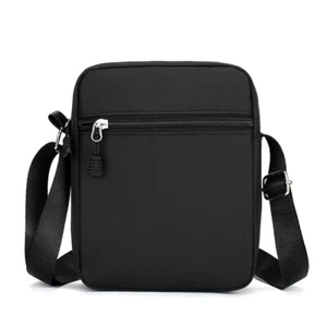 Mens Small Crossbody Bag Mini Messenger Shoulder Travel Bags Phone Purse Pouch - Picture 1 of 12