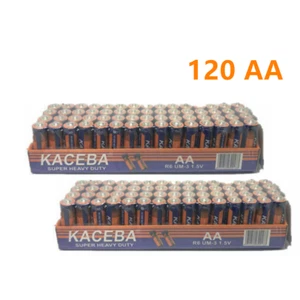 120 Pcs AA Batteries EXTRA Heavy Duty 1.5V Battery for Office Home Wholesale Lot - Picture 1 of 2