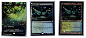 MTG Breeding Pool Foil x3 (1 Borderless, 1 Retro frame, 1 Normal) NBP - Picture 1 of 1