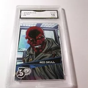 ROTER SCHÄDEL 2015 OBERDECK MARVEL 3D # 18 BEWERTET 10 L@@K - Bild 1 von 2