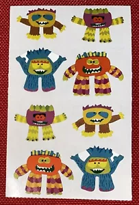 NUEVAS pegatinas de la señora Grossman CHUBBY MONSTERS 2007 pegatinas retiradas por yarda - Imagen 1 de 2