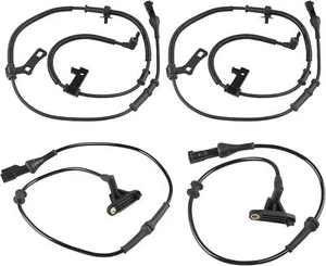 4 Pcs ABS Wheel Speed Sensor Compatible with Ford Explorer Mercury Mountaineer - Picture 1 of 8
