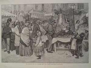 Fourth of July Southern Town Afroamerikaner 1888 Harper’s Weekly - Bild 1 von 2