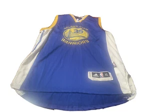 Adidas Mens Blue Golden State Warriors Durant Basketball Jersey! XL - Picture 1 of 6