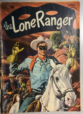 THE LONE RANGER #42 (1951) Dell Comics POOR