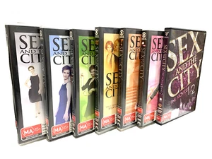 Sex and the City DVD Season 1 2 3 4 5 6 Movies 1 & 2 PAL Region 4 TV Series VGC - Picture 1 of 7