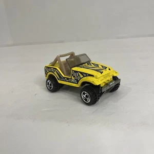 Hotwheels 1990 Yellow Mudcat Jeep - Picture 1 of 6