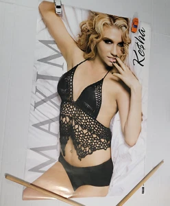 Kesha Poster Maxim 22x34 Authentic Funky 2010 - Picture 1 of 2