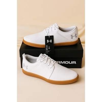 Zapatillas Under Armour UA Street Encounter blancas con suela de goma para hombre talla 12 nuevas en caja Foto 1 de 4