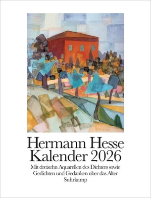 SUHRKAMP VERLAG Hermann Hesse Kalender 2026 Hermann Hesse Taschenbuch 14 S. Deutsch 2026