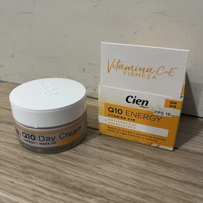 Cien Q10 Energy Energizing Anti-Wrinkle Firming Day Cream Vitamin C + E 50ml - Image 1 of 2