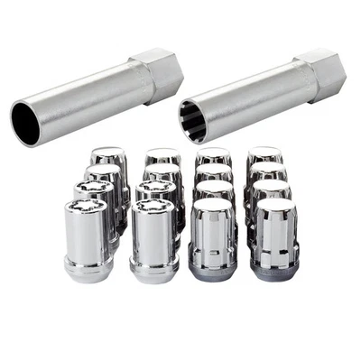 McGard 65457CN Cromo Sintonizador Estilo Spline Drive Tuerca Kit M12 x 1.5 Rosca Tamaño Foto 1 de 4